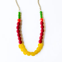 Recycled African Glass and Mixed Bead Necklace