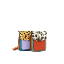 Aiko Print Recycled Leather Crossbody Bag