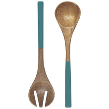 Solid Color Mango Wood Serving Bowls