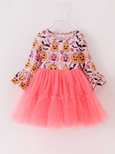 Halloween Pink Pumpkin Tutu Dress