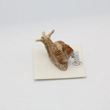 Garden Snail Porcelain Decorative Figurine Miniature