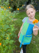 Colorblock Stripes Children's Apron