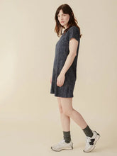 Hudson T-Shirt Dress - Tree Rings Slate
