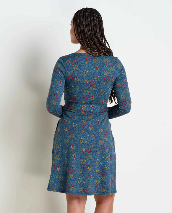Toad&Co Cue Wrap Dress