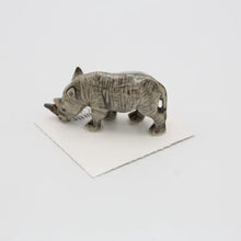 White Rhino Porcelain Miniature Figure