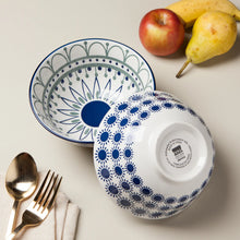 Stamped Soup/Cereal Bowls (22 oz- Multiple Color Options)
