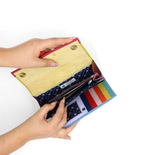 Half Moon Recycled Leather Wallet