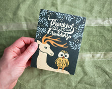 Thankful For Your Friendship Greeting Card