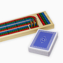 Cribbage Classic 3-Track Foldable Board Game