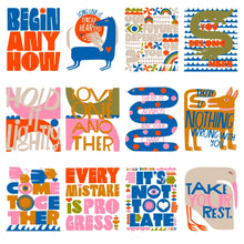 Lisa Congdon Mini Prints (Set of 12)