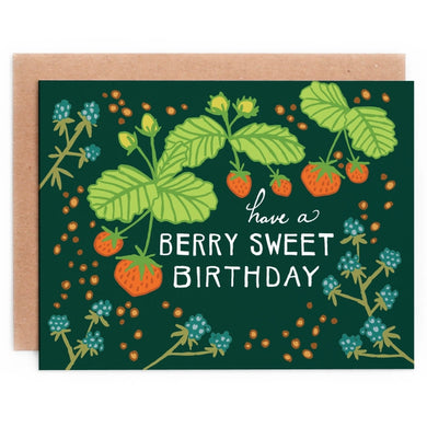 Berry Sweet Birthday Greeting Card