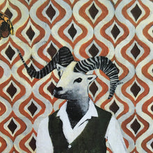Groovy Sheep 8x10" Art Print - Animal Decor