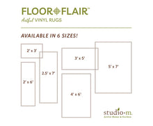 Folk Friends Floor Flair Vinyl Mats (Multiple Styles)