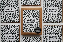 Thanks A Million Greeting Cards (Boxed Set of 8)