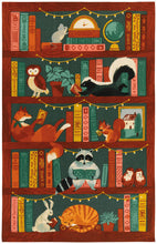 Critter Book Club Dishtowel