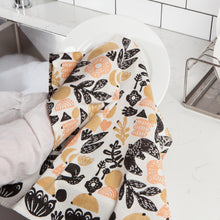 Myth Block Printed Tea Towel