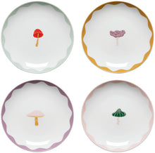 Mushroom Gems Appetizer Plates (Multiple Styles)