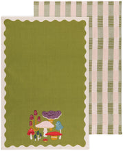 Mushroom Gems Dishtowels (Set of 2)