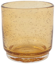 Amber Bubbled Tumblers (Short & Tall)