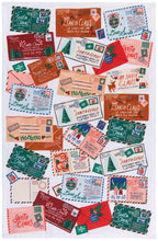 Santa Mail Christmas Dishtowel