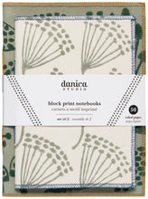 Wildgrove Block Print Cotton Cover Notebooks (Set of 2)