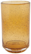Amber Bubbled Tumblers (Short & Tall)
