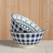 Stamped Soup/Cereal Bowls (22 oz- Multiple Color Options)