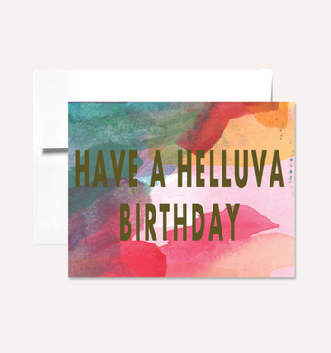 Helluva Birthday Greeting Card