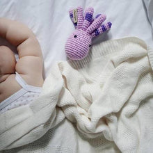 Octopus Hand Crocheted Rattle