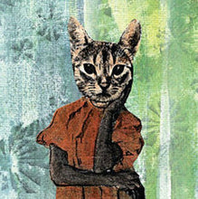 Retro Cat Print