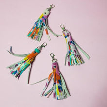Colorful Leather Tassel Keychains (Multiple Styles)