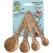 Natural Beechwood Measuring Spoons (Multiple Styles)