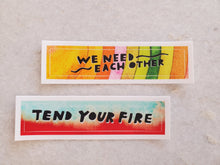 Long Stickers by Artist K.Blanchard
