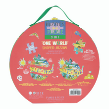 3-in-1 One World Puzzle