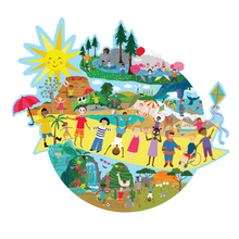3-in-1 One World Puzzle