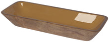 Solid Color Mango Wood Serving Bowls