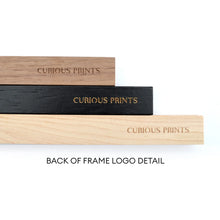 Magnetic Wood Hanging Print/Poster Frame