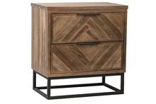 Herringbone Nightstand