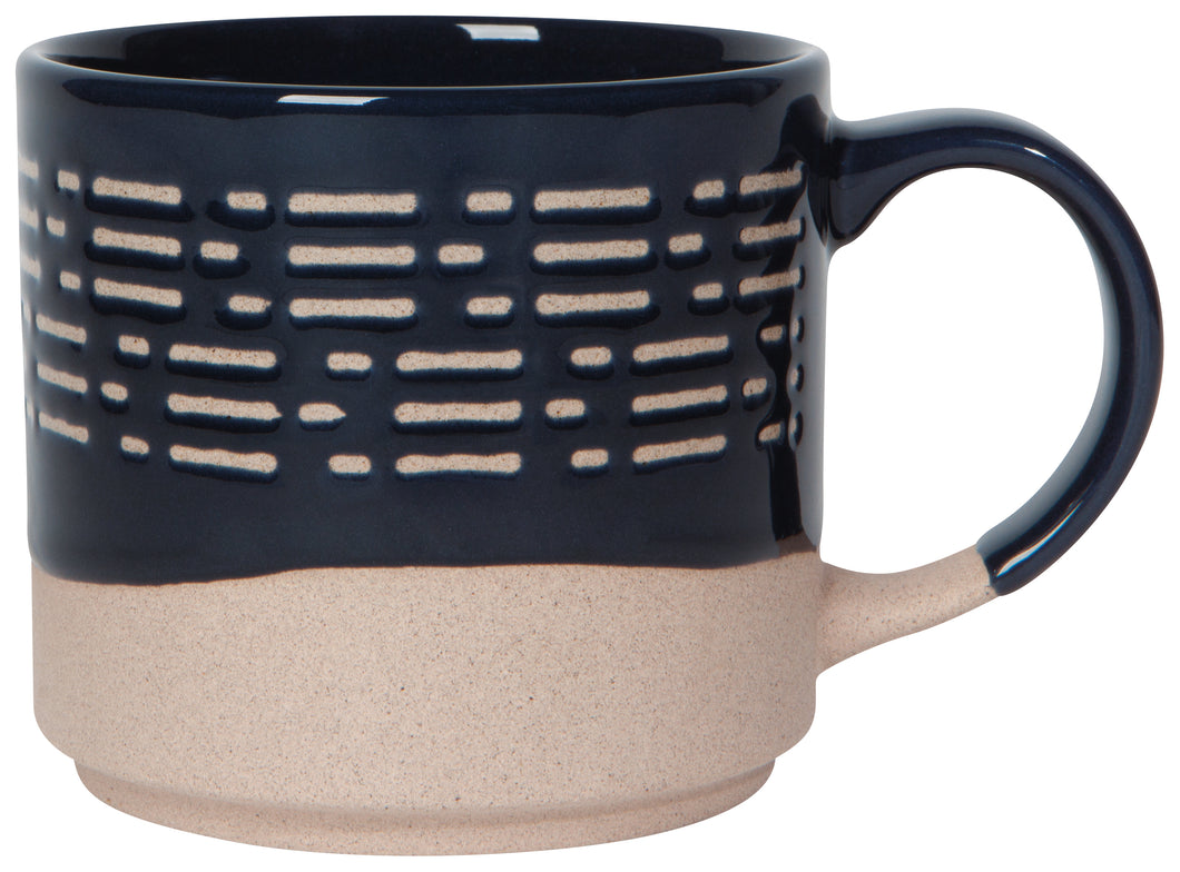 Murmur Stackable Textured Mugs (Multiple Colors/Styles)