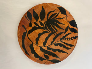 Hand Painted Large Plate By Local Artist Jill Reynolds