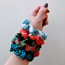 Cotton Scrunchies (Blue Mango)