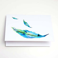 Feather Greeting Card