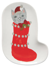Meowy Christmas Trinket Dishes