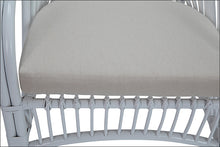 Riana Painted Rattan Occasional Chair With Cushion