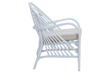 Riana Painted Rattan Occasional Chair With Cushion