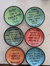 Locally Made Quote Dishes (Multiple Colors & Phrases)