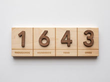 Wooden Place Value Board