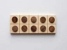 Wooden Ten Frame & Counting Pieces • Modern Wood Math Board
