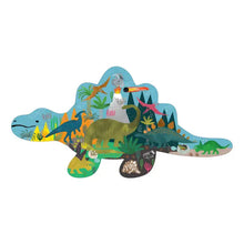 Stegosaurus Shaped Dinosaur Jigsaw Puzzle
