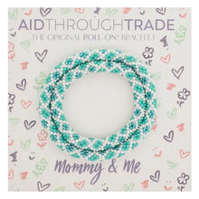 Mommy & Me Roll-On Matching Fair Trade Bracelets (Multiple Color Options)